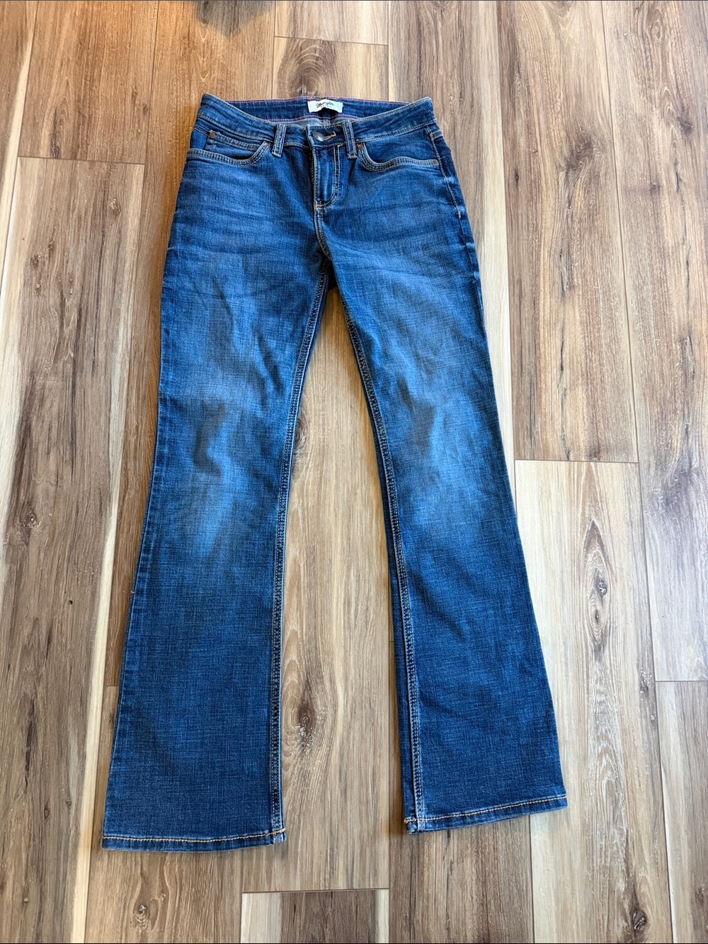 Wrangler Women's Dark Blue Flare Jeans